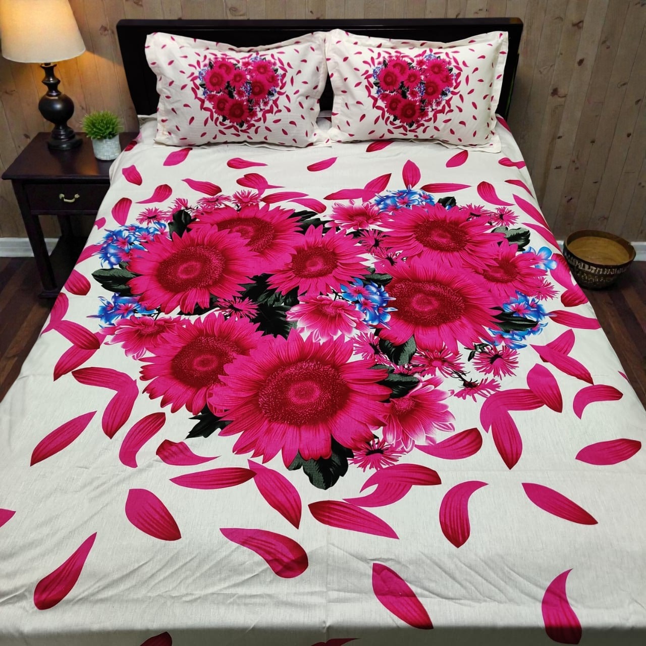 Panel Cotton Bed-sheet